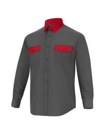 CAMISA MANGA LARGA CARGO GRIS 48 P19GRCARGO