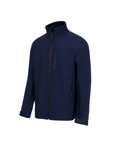 CHAQUETA SOFT SHELL AZUL NAVY P206005 61 T- M