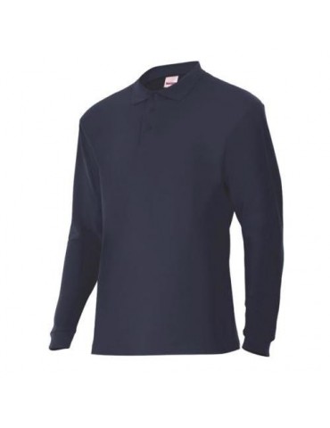 POLO MANGA LARGA AZUL NAVY P105503 61 T- L