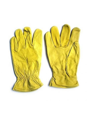 GUANTE FLOR VACUNO AMARILLO H406V/8 PAR