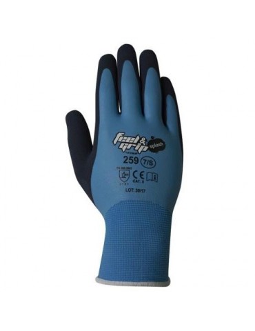 GUANTE NYLON/LATEX FEEL&GRIP SPLASH B259/8 PAR