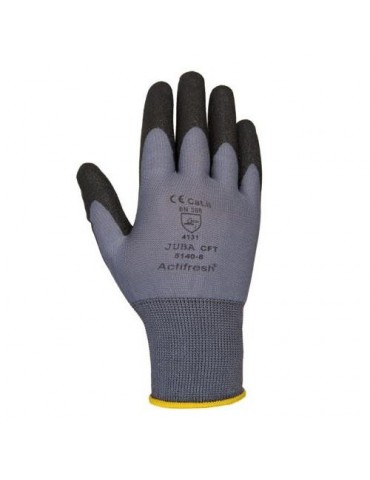 GUANTE NYLON/PVC NEGRO CFT H5140-XL PAR