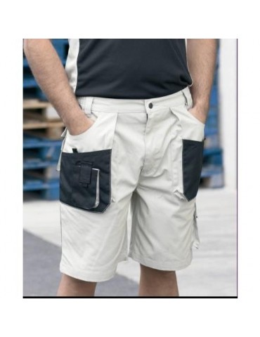 BERMUDA MULTIBOLSILLOS BEIGE/NEGRO 972/S