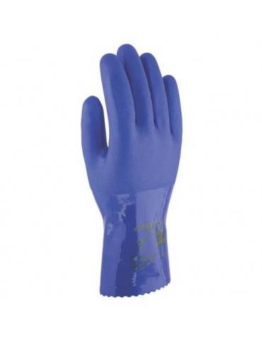 GUANTE PVC ANTIDESLIZANTE SUPER OIL-28 T-9