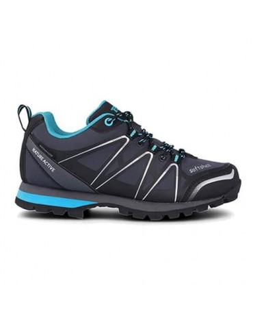 ZAPATO TREK. LUCIA GRIS-AZUL T-36