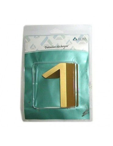 NUMERO ELEGANT DORADO 6 ALMA