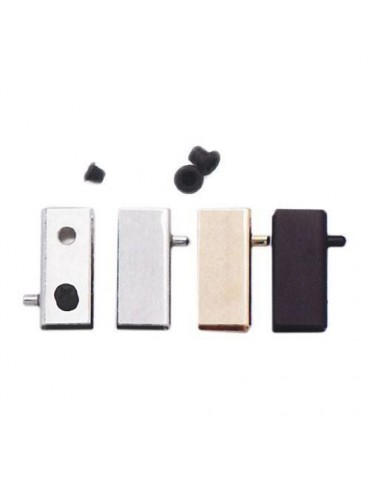 BISAGRA CRISTAL (JUEGO 2P) 263 CROMO