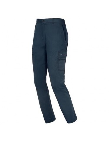 PANTALON EASY STRETCH LADY AZUL T-M 8038L
