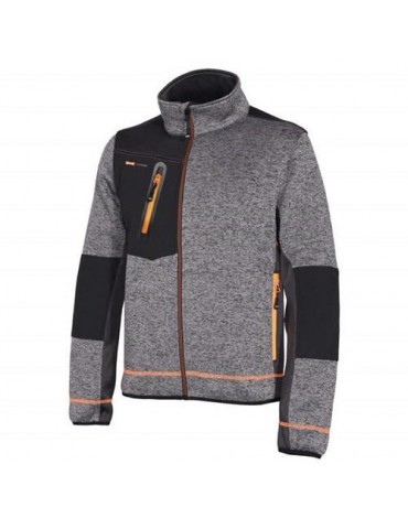 CHAQUETA ISSA LINE REVENGE GRIS T-L 8881B