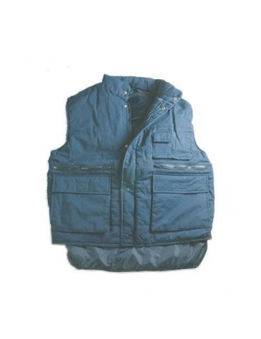 CHALECO MULTIBOLSILLOS 4031 AZUL TALLA L