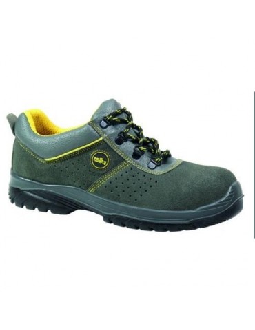 ZAPATO S1P SRC PERFORADO GRIS 35120-37
