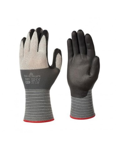 GUANTE MICROFIBRA/POLIESTER SPANDEX SHOWA SH381-L
