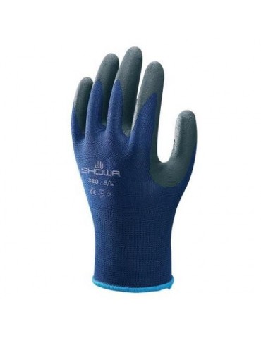 GUANTE NITRILO MICROPOROSO NYLON SHOWA SH380-XL