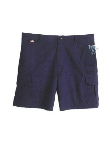 BERMUDA MULTIBOLSILLOS AZUL-MARINO TALLA S