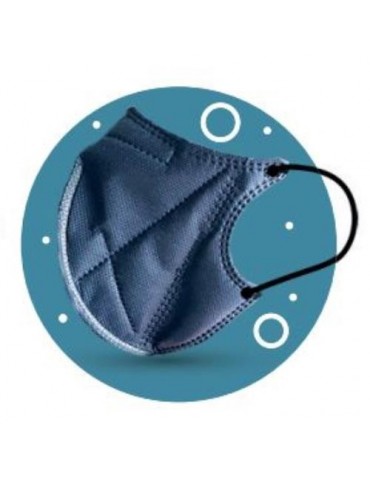 MASCARILLA REUTILIZABLE ERGONATURAL AZUL (BL-2UN)