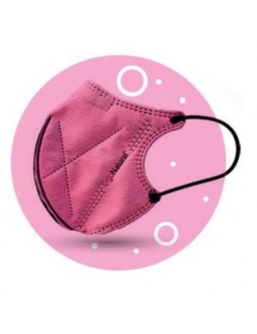 MASCARILLA REUTILIZABLE ERGONATURAL ROSA (BL-2UN)