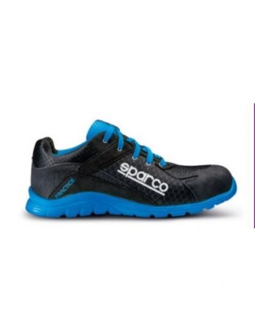 ZAPATILLA PRACTICE NRAZ S1P SRC NEGRA/AZUL T-47