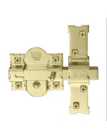 CERROJO 301-RP 80 DORADO 01115