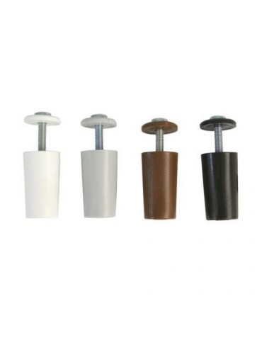 TOPE PERSIANA 40MM BLANCO 2 UNIDADES