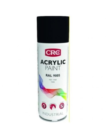 PINTURA SPRAY ACRILICA 9005 NEGRO MATE 400ML