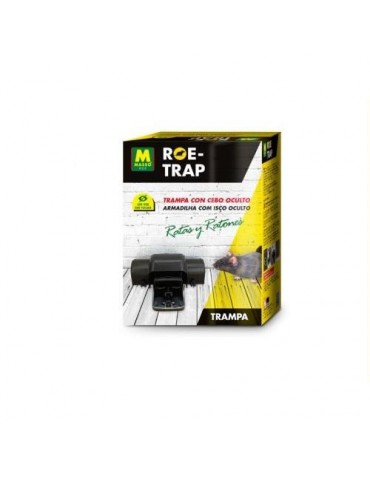 TRAMPA CEBO OCULTO RATAS RATONES ROE-TRAP 231651