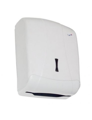 DISPENSADOR TOALLAS ZIG-ZAG BLANCO