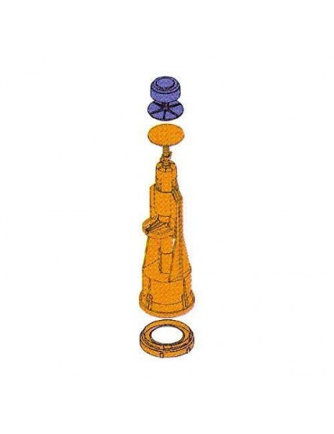 CONJUNTO CAMPANA UNIVERSAL CISTERNA BAJA TYFON 4