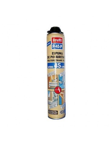 ESPUMA POLIURETANO PARA PISTOLA 750 ML. 50095