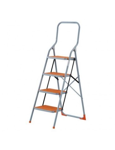TABURETE ACERO 4 PELDAÑOS ANCHO B0140