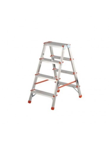 TABURETE ALUMINIO DOBLE SUBIDA 3 PELDAÑOS BA220