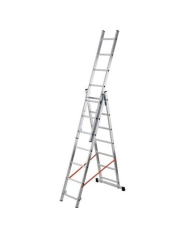 ESCALERA ALUMINIO 3 TRAMOS 3X9 AL415