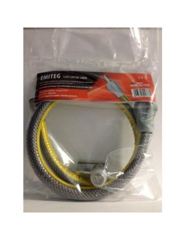 KIT CONEXION ESPIROMETALICO 1M.COCINA C/VALVULA