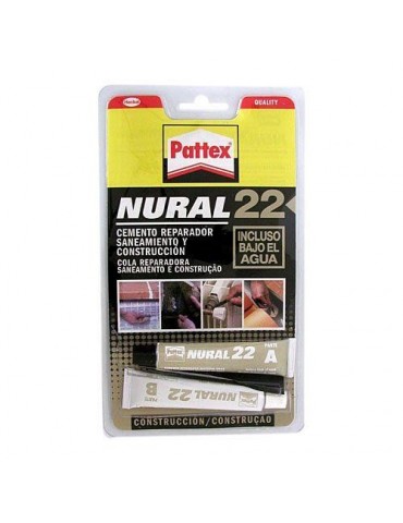 JUEGO CEMENTO ADHESIVO GRIS 22 ML. NURAL-22