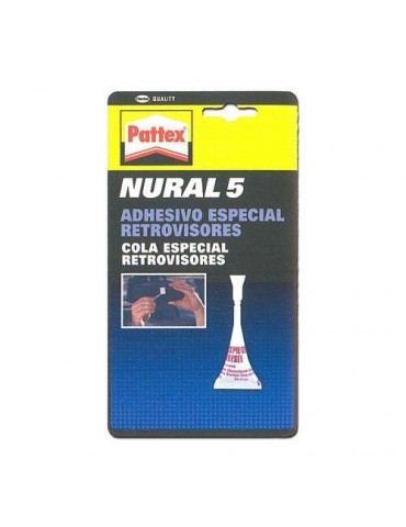 TUBO ADHESIVO RETROVISORES NURAL-5 0.5ML.