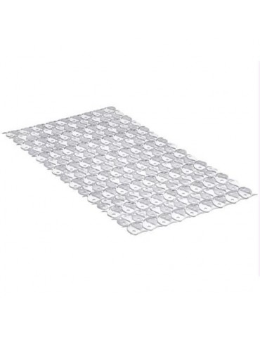 ALFOMBRA BAÑO PVC 70X36 BLANCA 5510201