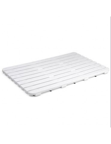 TARIMA DE BAÑO POLIPROPILENO 50X80 CM BLANCA