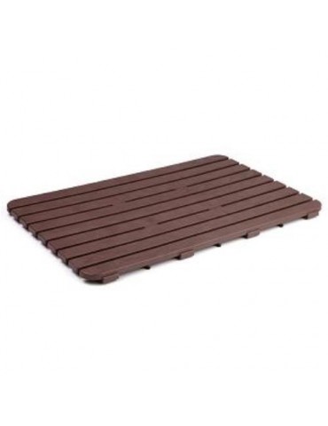 TARIMA BAÑO RECTANGULAR OSCURA 5530100