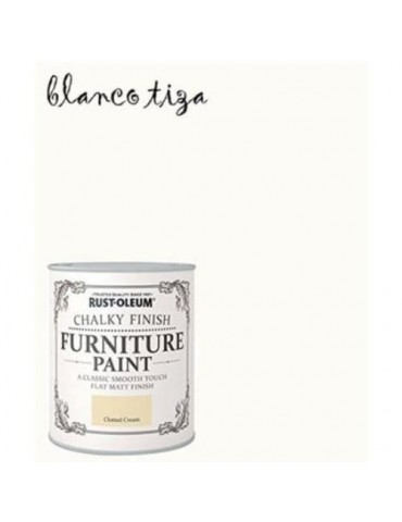 PINTURA MUEBLES 750ML.CHALKY FINISH BLANCO TIZA
