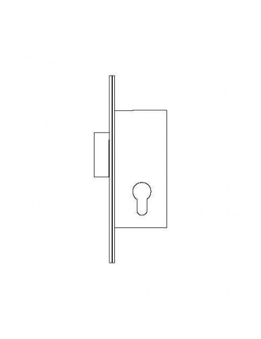 CERRADURA PUERTA METALICA 2201/15/HZ TESA