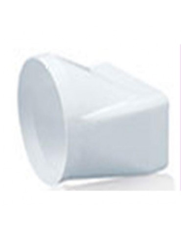 EMPALME MIXTO TUBO EXTRACCION PVC 150X75-Ø120MM.