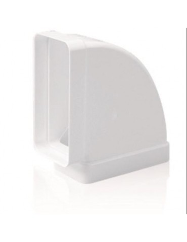 CODO RECT.HORIZ. TUBO EXTRACCION PVC 90º 150X75MM