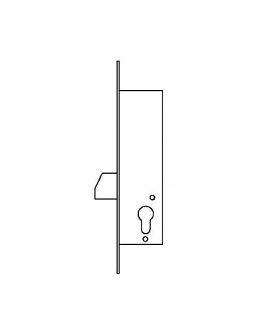 CERRADURA PUERTA METALICA 2211/20/AI TESA