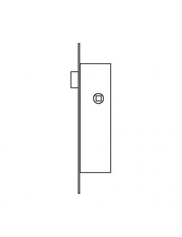 CERRADURA PUERTA METALICA 2215/28/AI TESA