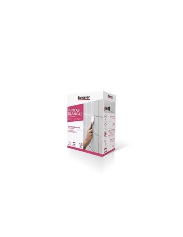 MORTERO IMPERMEABLE JUNTAS BLANCAS 1.5KG