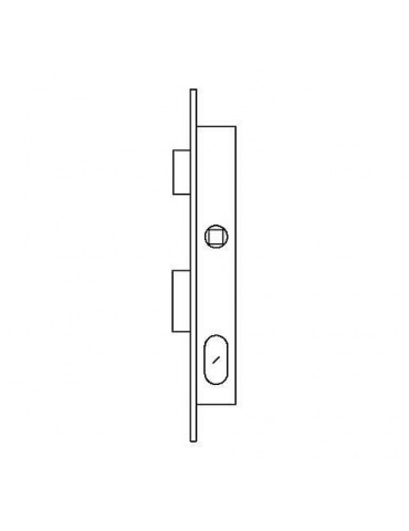 CERRADURA PUERTA METALICA 2220/12/NM TESA