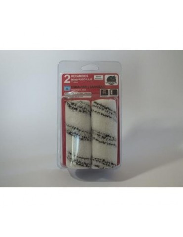 RECAMBIOS MINI RODILLO MICROFIBRA (2 UNIDADES)