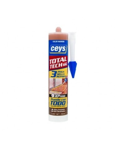 CEYS TOTAL TECH MARRON CARTUCHO 290ML 507222