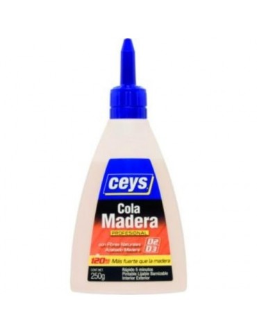 COLA MADERA PROFESIONAL 250 GR. D3 501618