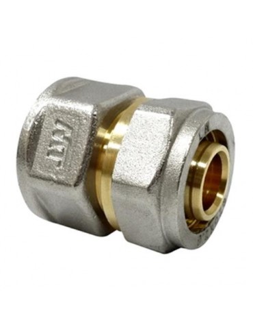 ENLACE COMPRESION RECTO HEMBRA MULTICAPA DN16X1/2