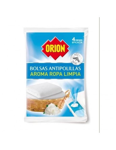 BOLSA ANTIPOLILLAS ROPA LIMPIA 20 UNIDADES 31552